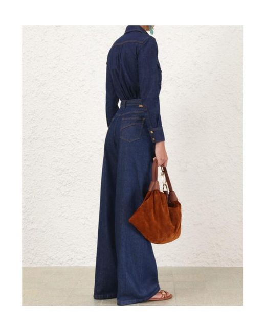 Zimmermann Blue Flared Jeans
