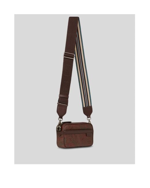 Etro White Mini Camera Case for men