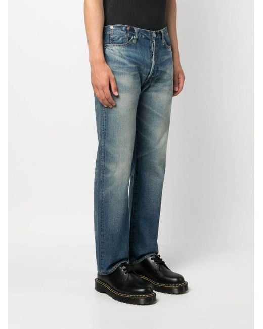 Junya Watanabe Blue Five-Pocket Denim Trousers for men