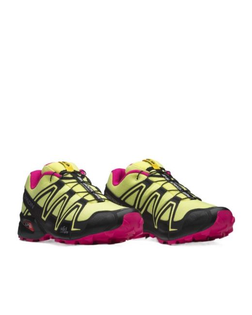 Salomon Lab Green Speedcross 3 Trail Running Shoes for men