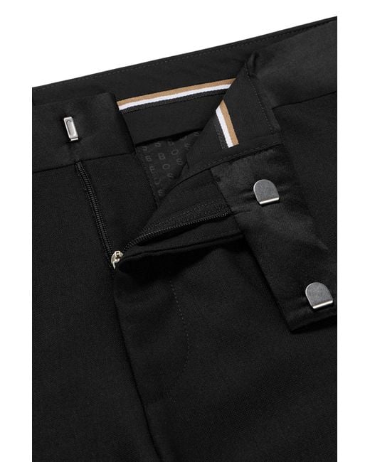 Boss Black H-Genius Slim-Fit Tailored Trousers for men