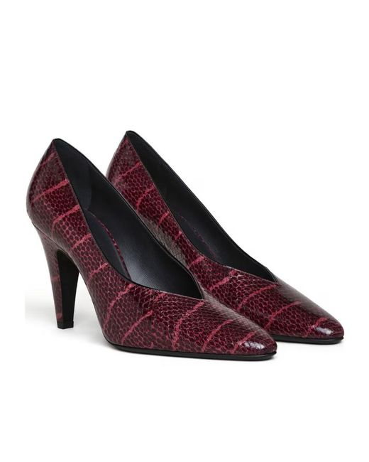 Alaïa Purple Alaïa Cone Slip-On Pumps