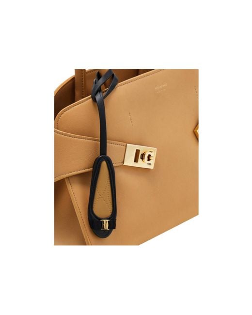 Ferragamo Multicolor Ferragamo Grosgrain Bow Embellished Charm