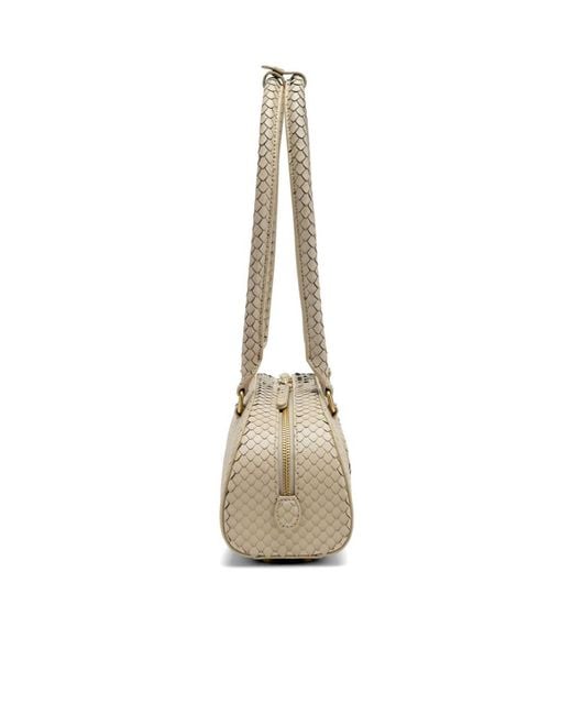 DIESEL Natural 1Dr Dome Embossed Shoulder Bag