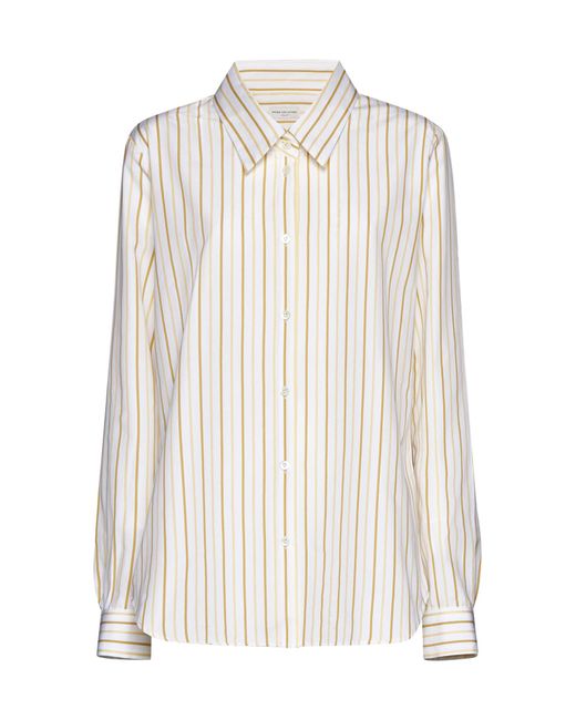 Dries Van Noten Multicolor Long-Sleeved Shirt