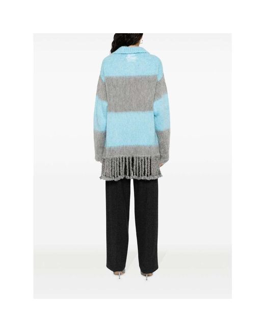 Etro Blue Knitted Dresses