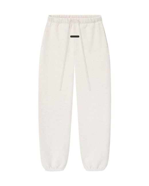 Fear Of God White Logo-Embroidered Track Pants