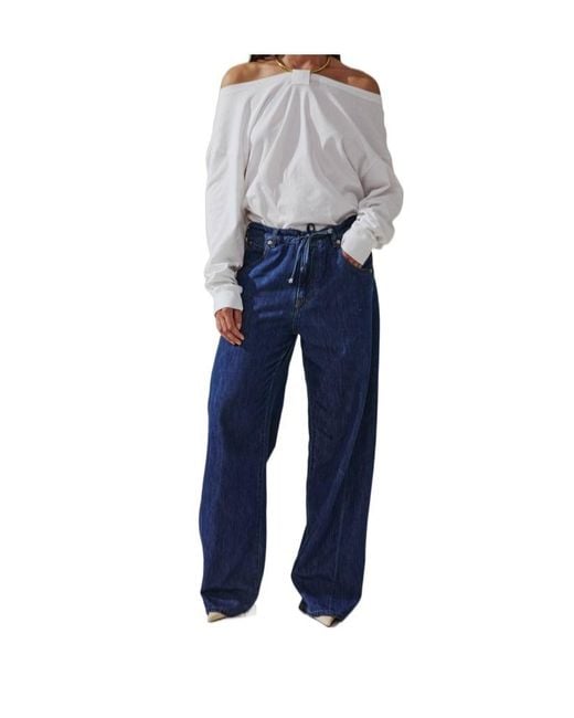 DARKPARK Blue Belt Loop Jeans