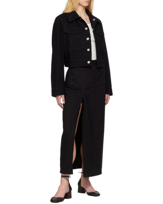 Lemaire Black Cropped Jacket