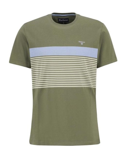 Barbour Green B.Li Braeside Tee Sn53 for men