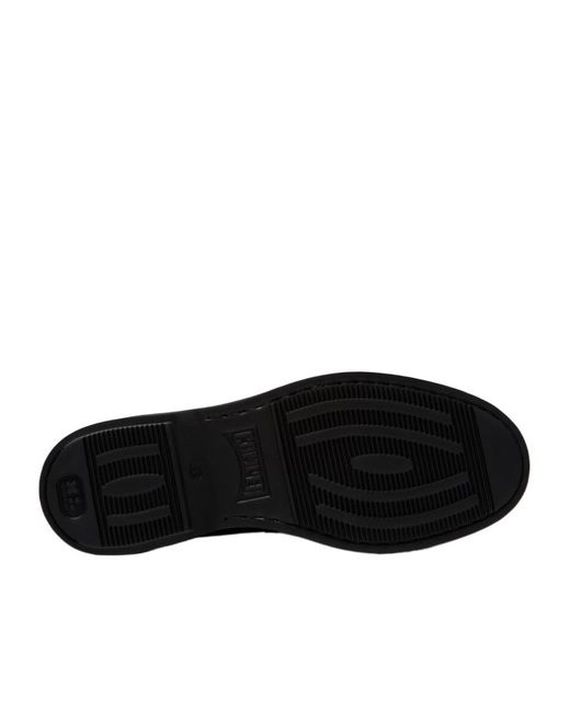 Camper Black Round-Toe Casual Shoes for men