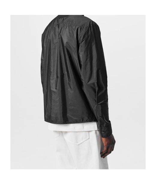 Moncler Gray Long Sleeve Shirt Style Casual Jacket for men