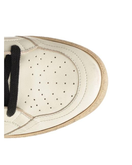 Golden Goose Deluxe Brand Natural Ball Star Lace-Up Sneakers for men