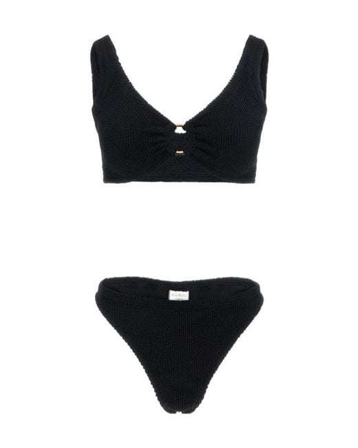 Hunza G Black Julia With Hoop Bikini