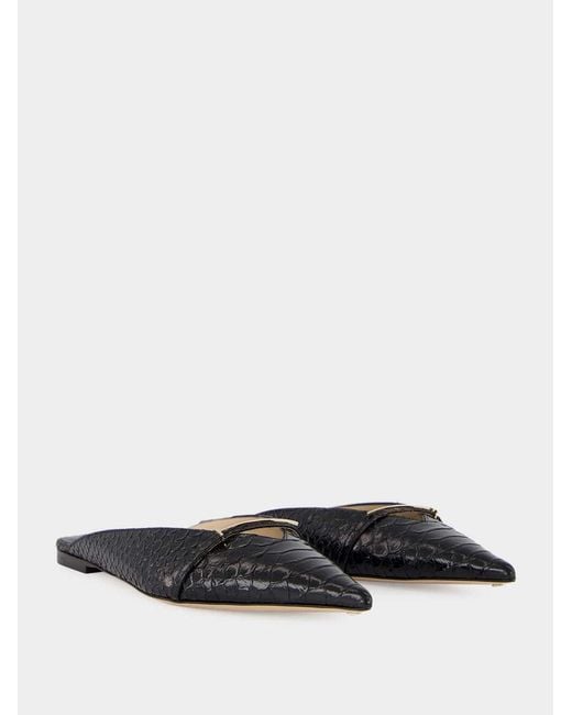 Tom Ford Black Julianne Pointed Toe Mules