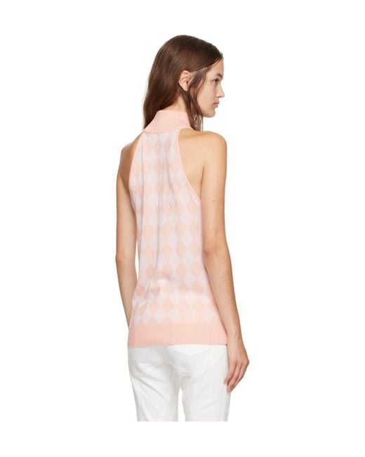 Balmain Pink Diamond Turtleneck