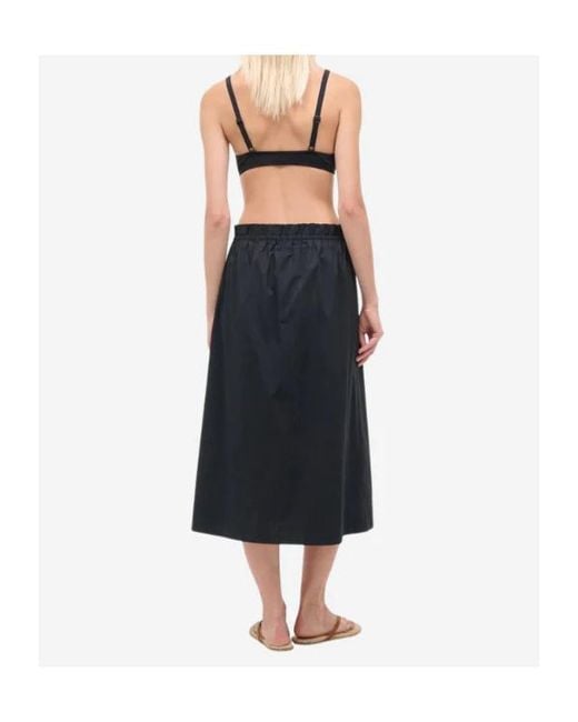 Staud Black Shore Skirt