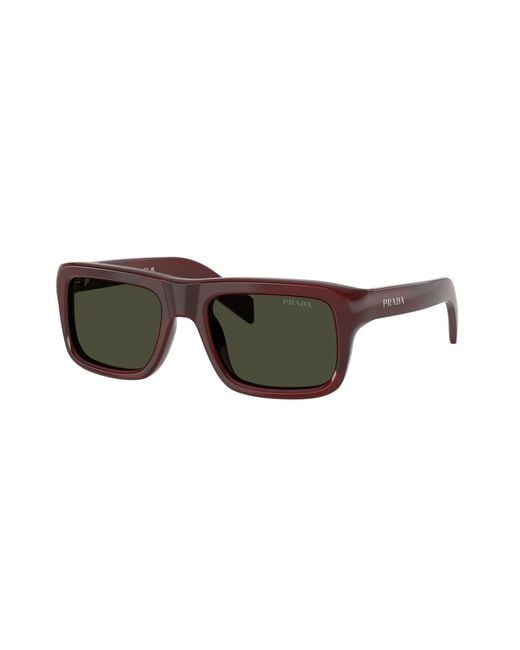 Prada Multicolor Eyewear Rectangular Frame Sunglasses for men