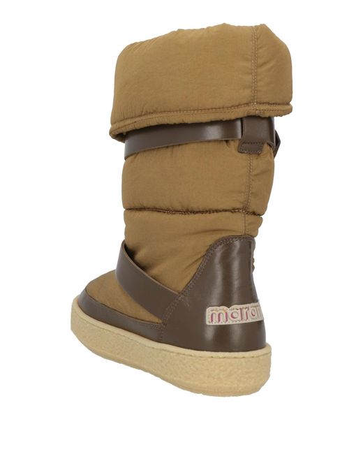Isabel Marant Brown Two-Tone Down Boots