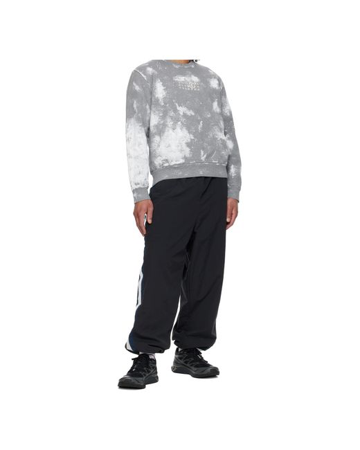 MM6 by Maison Margiela Multicolor Long-Sleeve Crewneck Sweatshirt for men