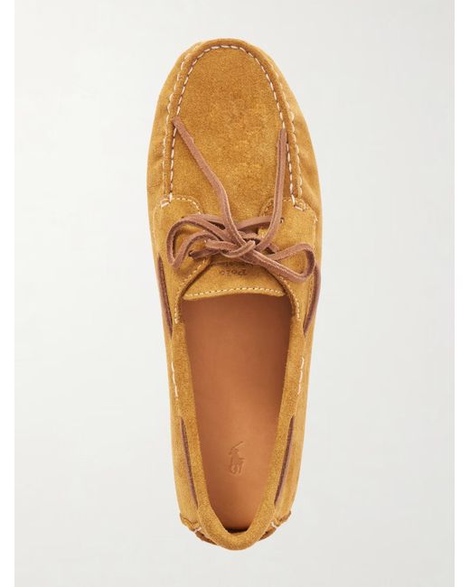 Polo Ralph Lauren Brown Camp Driver Suede Shoes