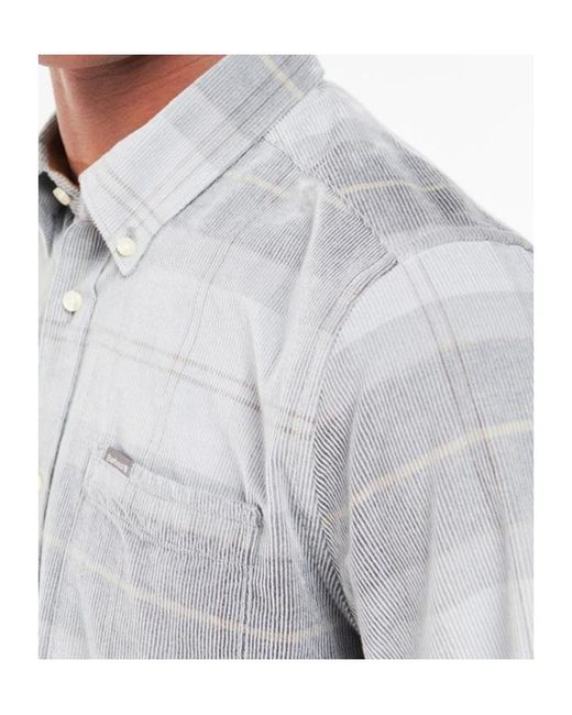 Barbour Blue Blair Tailored Fit Shirt for men