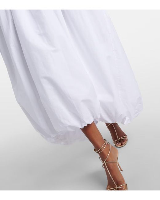 Jonathan Simkhai White Suspender Dress
