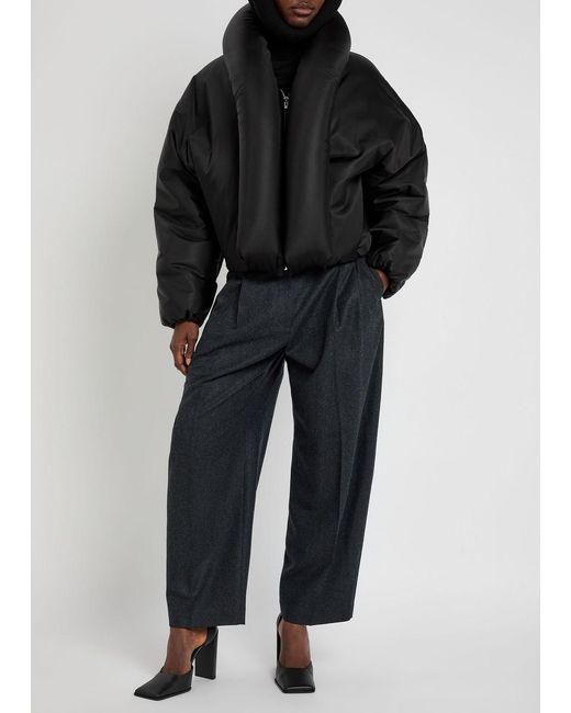 Alaïa Black Padded Shell Jacket