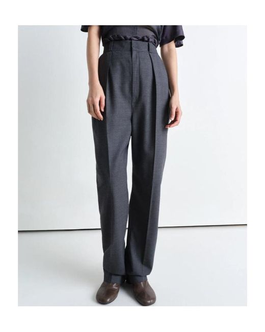 Lemaire Blue Salomon Dropped Crotch Soft Pants