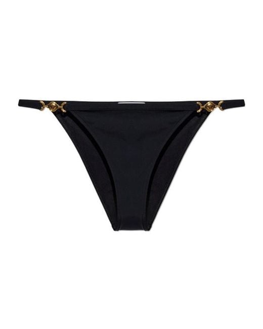 Versace Black Bikini Bottoms