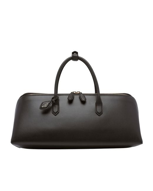 Alaïa Black Alaïa Delta Medium Tote Bag