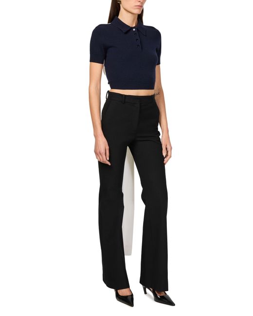 Loewe Blue Casual Short-Sleeve Top
