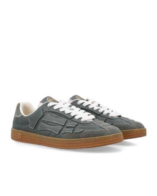 Amiri Multicolor Pacific Bones Leather Sneakers for men