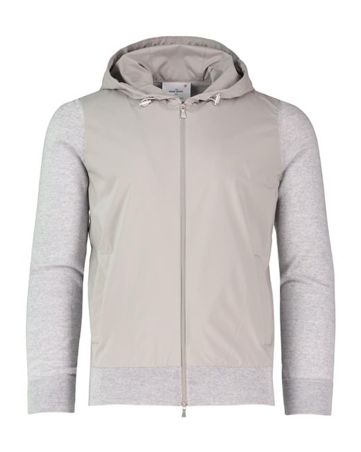 Gran Sasso Gray Long-Sleeved Jacket for men