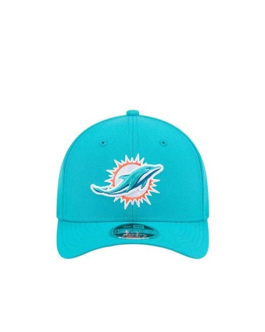 KTZ Blue Miami Dolphins Nfl Team 9Forty M-Crown Cap for men