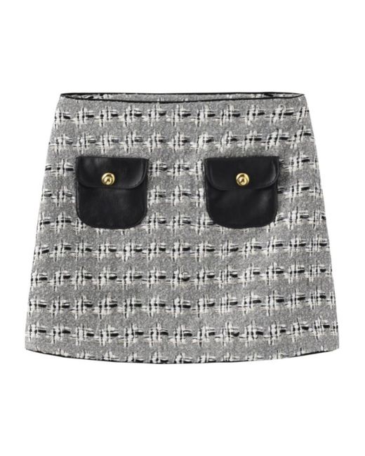 Marissa Chiara Gray Pocket Skirt