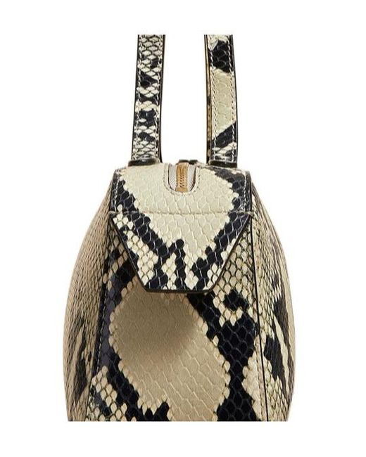 Khaite Metallic Simona Zipped Shoulder Bag