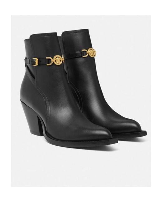 Versace Black Boots