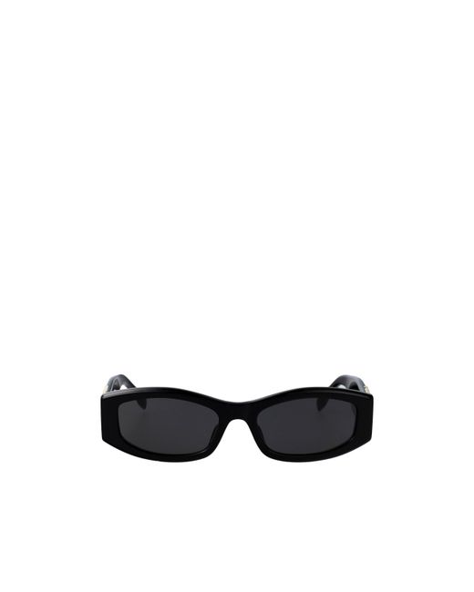 Fendi Black Eyewear Geometric Frame Sunglasses