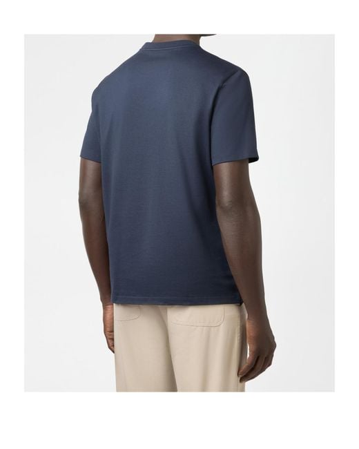 Tod's Blue Short-Sleeved T-Shirt for men