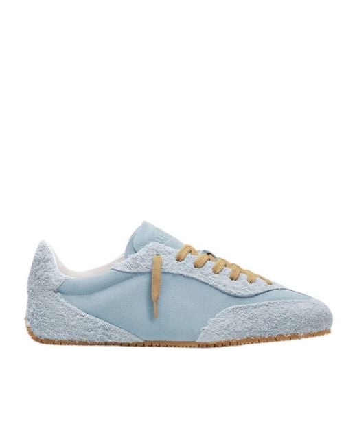 Axel Arigato Blue Round-Toe Low-Top Sneakers for men