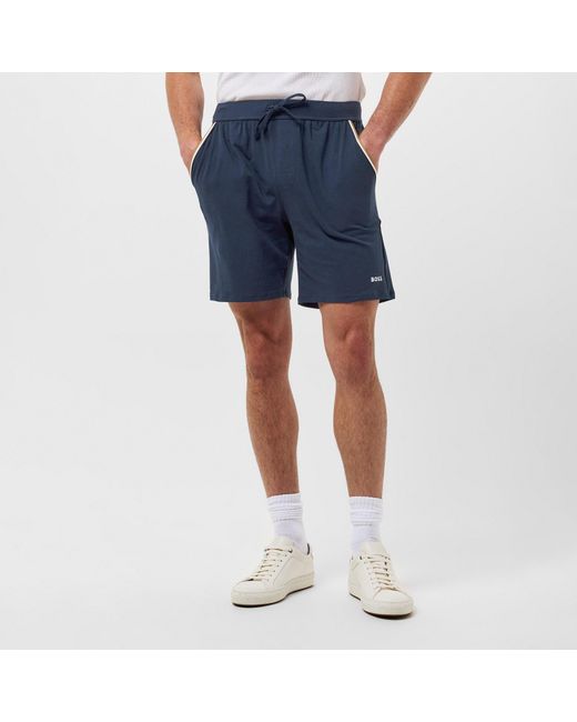 Boss Blue Unique Relaxed Shorts for men