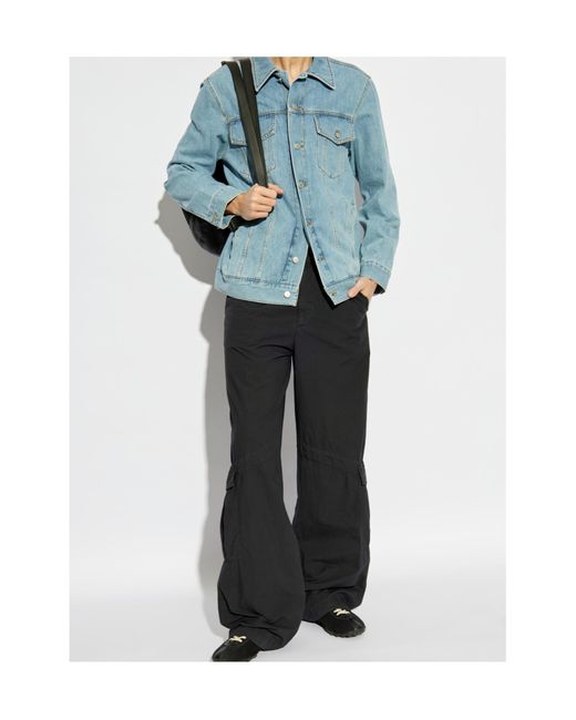 Dries Van Noten Black Paxford Mid Rise Pants for men