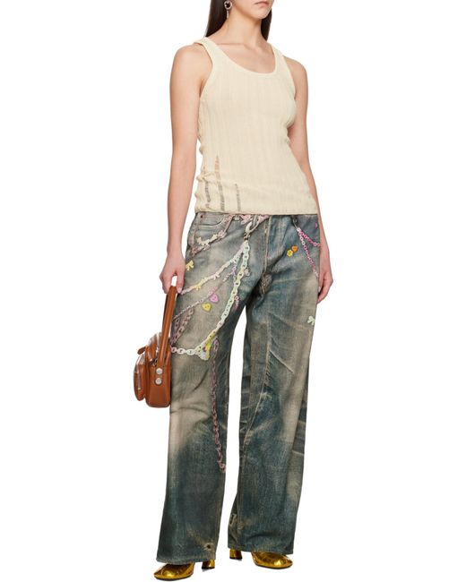 Acne Natural Tank Top