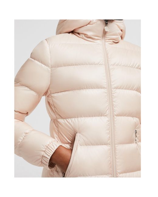 Moncler Natural Gles Zip-Up Padded Jacket