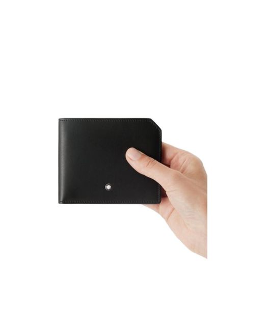 Montblanc Black Logo Soft Wallet for men