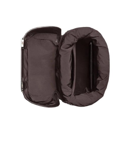 Bottega Veneta Black Intrecciato Flap Backpack for men