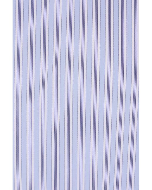 Comme des Garçons Blue Long-Sleeved Shirt for men