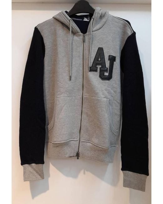 Armani Jeans Black Long Sleeve Jacket for men