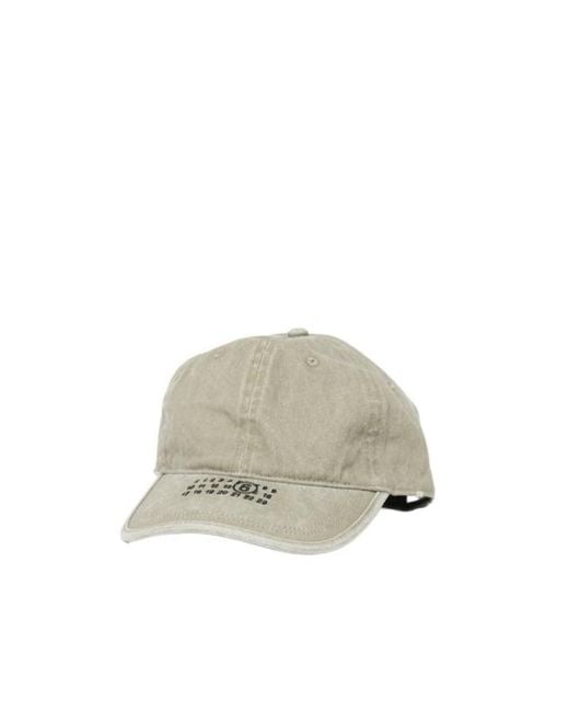 MM6 by Maison Margiela Multicolor Curved Peak Baseball Cap for men